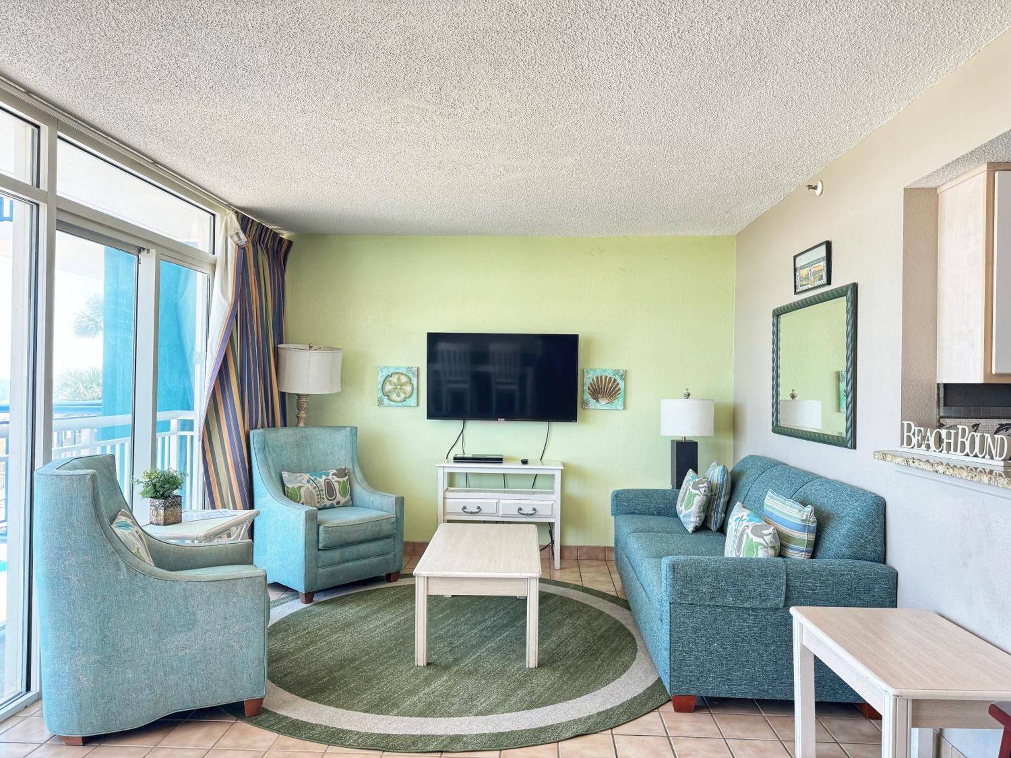 מירטל ביץ' Hosteeva Atlantica Oceanfront Condo מראה חיצוני תמונה